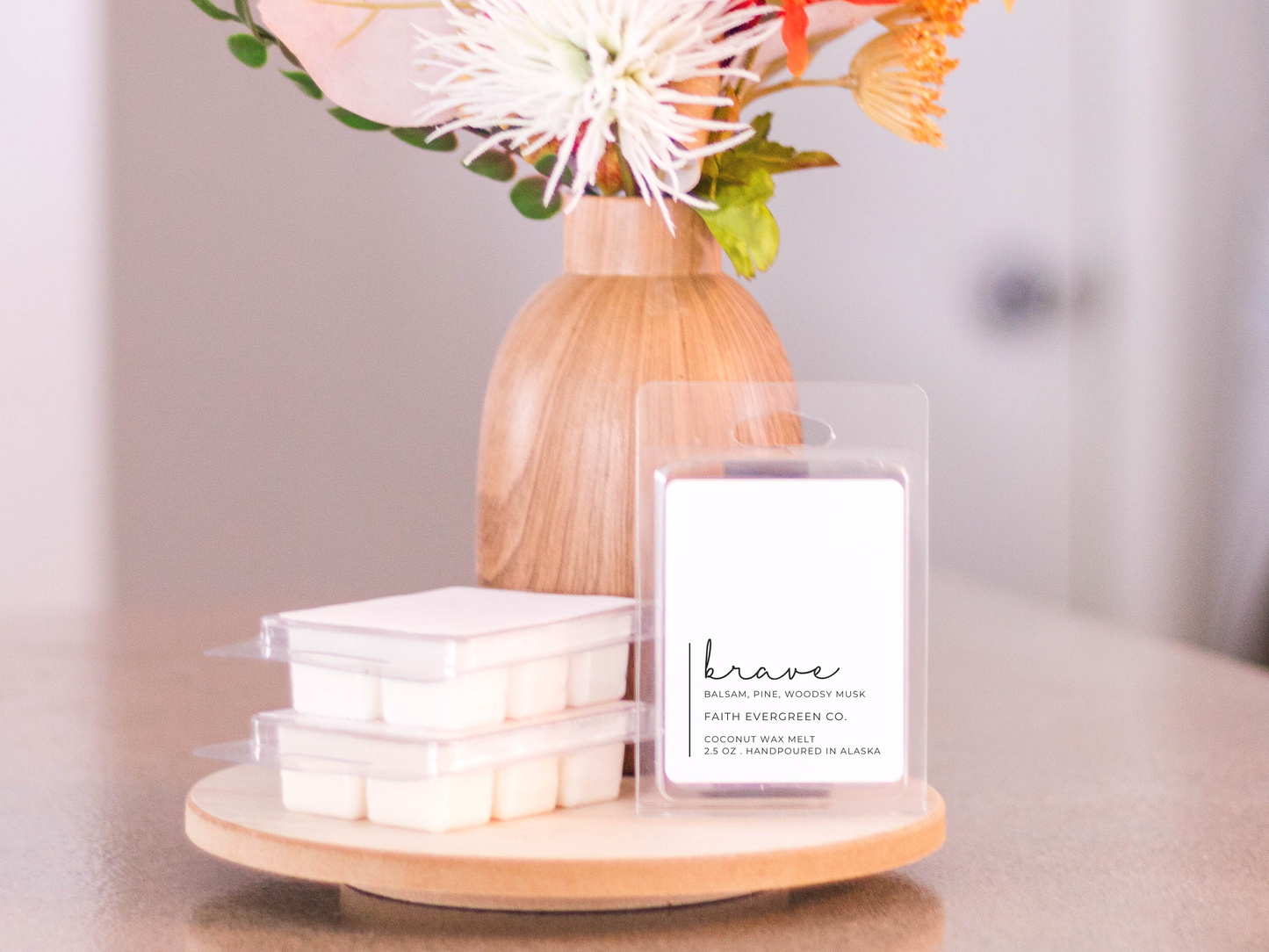 Evergreen Coconut Wax Melt