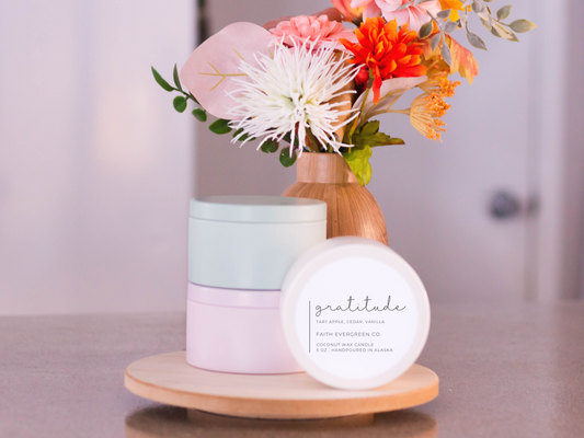 Baked Apple Coconut Wax Candle | 5oz