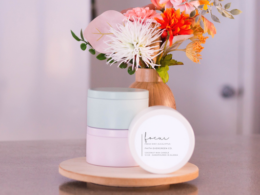 Eucalyptus Mint Coconut Wax Candle | 5oz